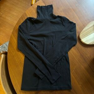 Everlane pima cotton ribbed turtleneck